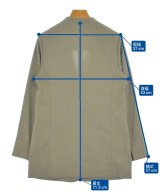 Spick and Span（スピックアンドスパン）ノーカラージャケット カーキ サイズ:36(S位) レディース/2200611018038