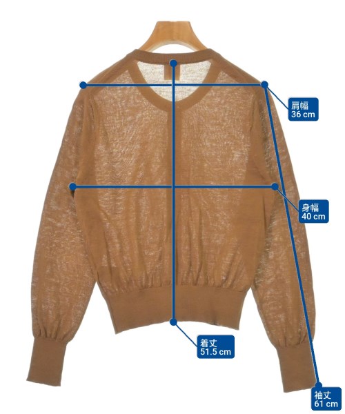 Spick and Span（スピックアンドスパン）ニット・セーター 茶 サイズ:F レディース/2200611018052