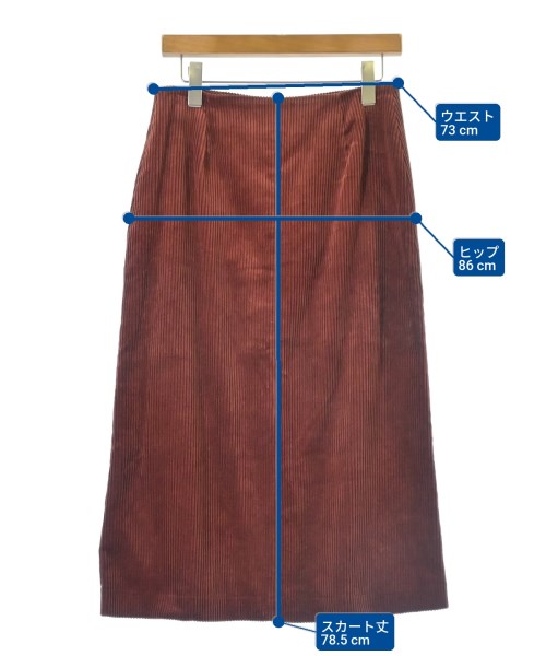 Spick and Span（スピックアンドスパン）ロング・マキシ丈スカート オレンジ サイズ:40(M位) レディース/2200613876162