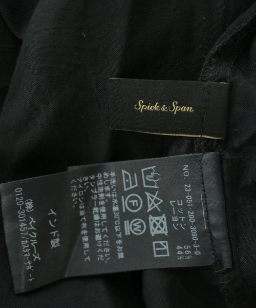 Spick and Span（スピックアンドスパン）カジュアルシャツ 黒 サイズ:F レディース/2200603492235
