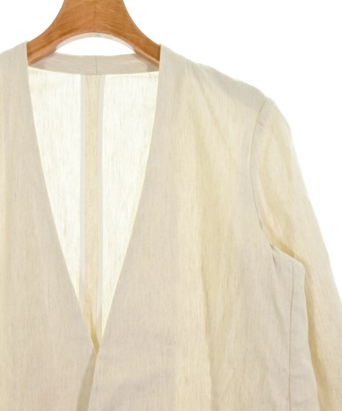Spick and Span（スピックアンドスパン）ノーカラージャケット ベージュ サイズ:38(M位) レディース/2200613632010