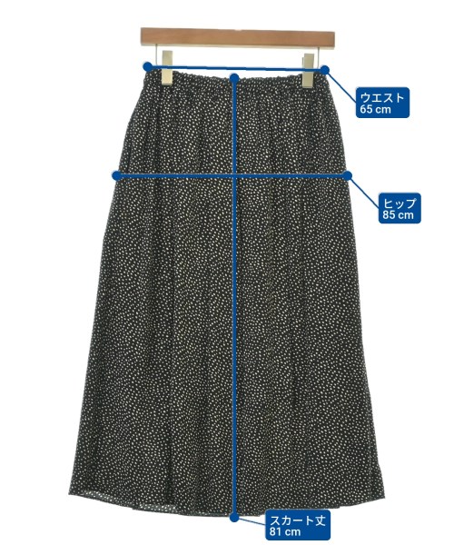 Spick and Span（スピックアンドスパン）ロング・マキシ丈スカート 黒 サイズ:38(M位) レディース/2200618441020