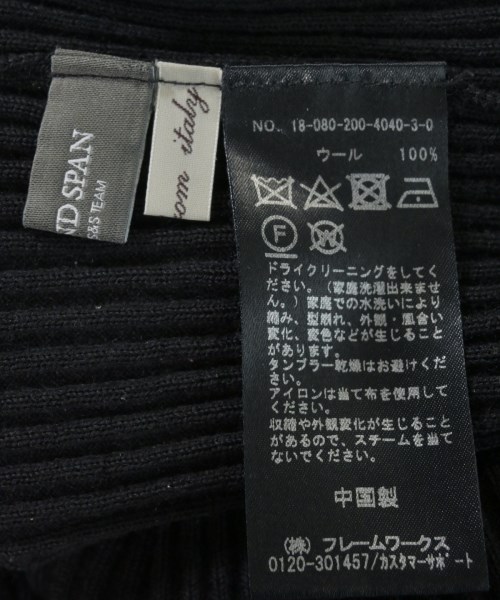 Spick and Span（スピックアンドスパン）ニット・セーター 黒 サイズ:-(XS位) レディース/2200618447046