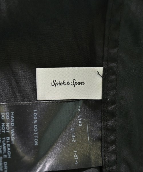 Spick and Span（スピックアンドスパン）カジュアルシャツ 黒 サイズ:-(M位) レディース/2200614193015