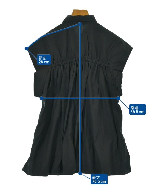 Spick and Span（スピックアンドスパン）カジュアルシャツ 黒 サイズ:-(M位) レディース/2200614193015