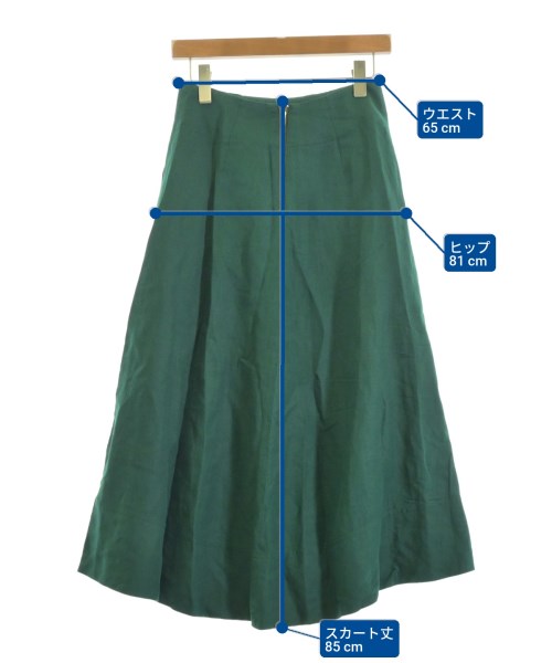 Spick and Span（スピックアンドスパン）ロング・マキシ丈スカート 緑 サイズ:38(M位) レディース/2200570782049
