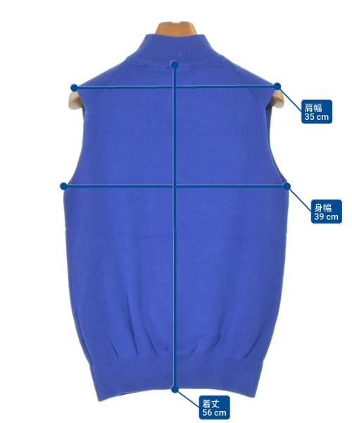 Spick and Span（スピックアンドスパン）ベスト/ノースリーブ 青 サイズ:-(M位) レディース/2200616855072