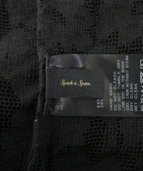 Spick and Span（スピックアンドスパン）カジュアルシャツ 黒 サイズ:F レディース/2200610051050