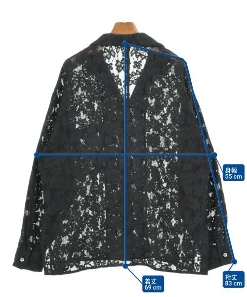 Spick and Span（スピックアンドスパン）カジュアルシャツ 黒 サイズ:F レディース/2200610051050