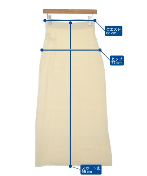 Spick and Span（スピックアンドスパン）ロング・マキシ丈スカート 白 サイズ:-(M位) レディース/2200609926116