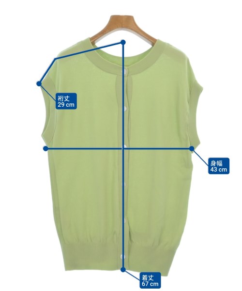 Spick and Span（スピックアンドスパン）ベスト/ノースリーブ 緑 サイズ:-(L位) レディース/2200614133028