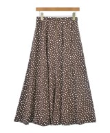 Spick and Span（スピックアンドスパン）ロング・マキシ丈スカート 茶 サイズ:36(S位) レディース/2200613531023