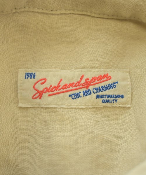 Spick and Span（スピックアンドスパン）カジュアルシャツ ベージュ サイズ:F レディース/2200620796057