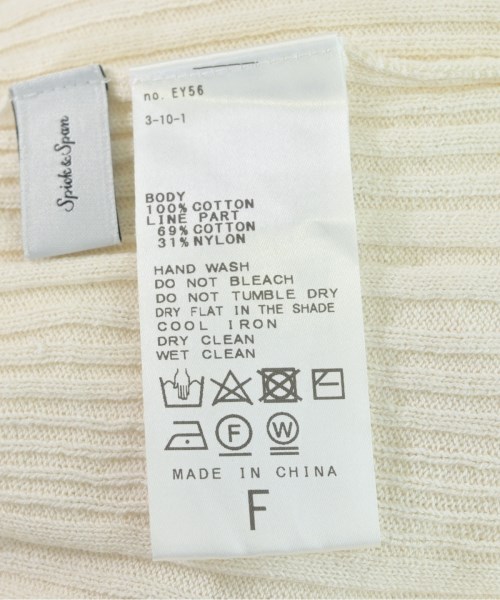 Spick and Span（スピックアンドスパン）ニット・セーター 白 サイズ:F レディース/2200609835135