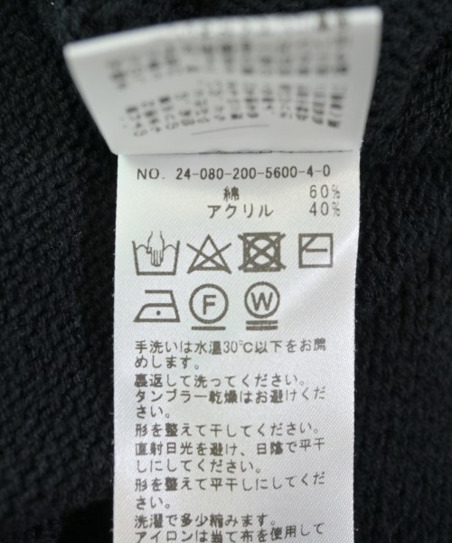 Spick and Span（スピックアンドスパン）ニット・セーター 黒 サイズ:F レディース/2200612753082