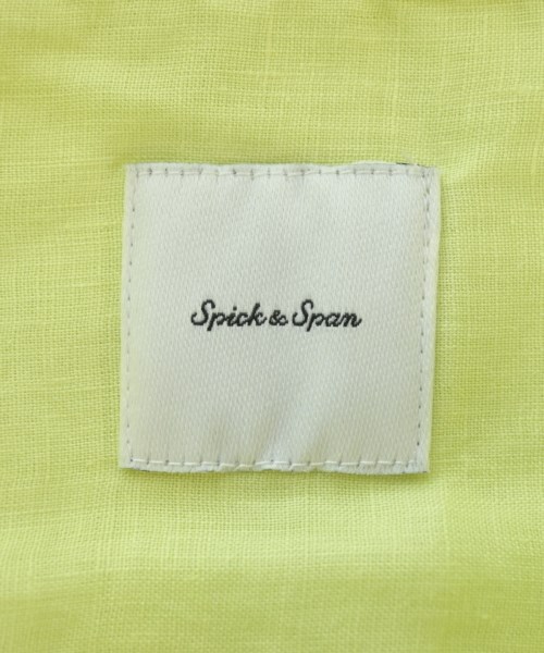 Spick and Span（スピックアンドスパン）カジュアルシャツ 黄 サイズ:F レディース/2200595542055