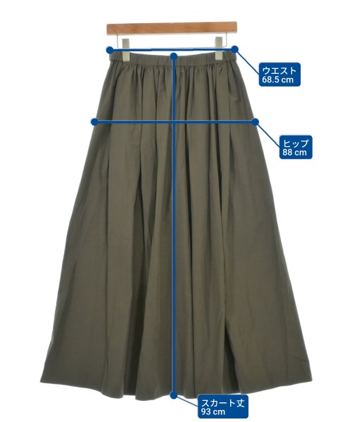 Spick and Span（スピックアンドスパン）ロング・マキシ丈スカート カーキ サイズ:38(M位) レディース/2200600648062