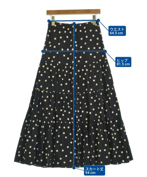 Spick and Span（スピックアンドスパン）ロング・マキシ丈スカート 黒 サイズ:38(M位) レディース/2200600289036