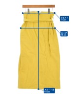 Spick and Span（スピックアンドスパン）ロング・マキシ丈スカート 黄 サイズ:38(M位) レディース/2200606224567