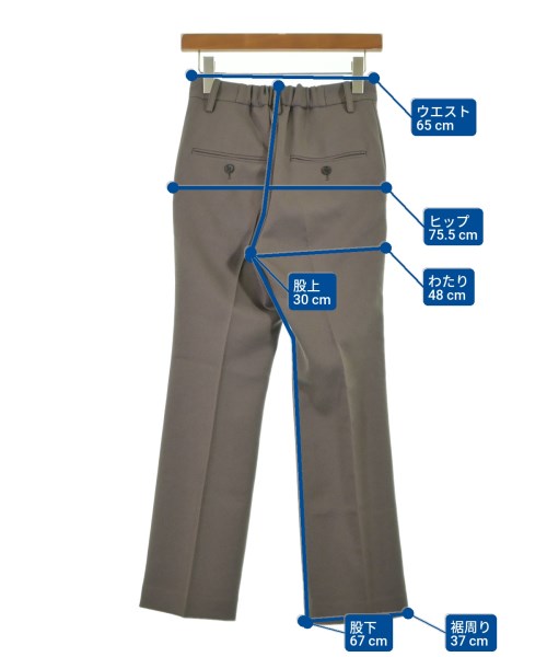 Spick and Span（スピックアンドスパン）クロップドパンツ カーキ サイズ:34(XS位) レディース/2200607205046