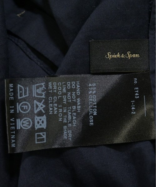 Spick and Span（スピックアンドスパン）カジュアルシャツ 紺 サイズ:F レディース/2200604321077