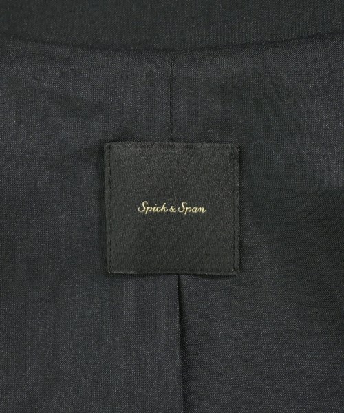 Spick and Span（スピックアンドスパン）ノーカラージャケット 黒 サイズ:34(XS位) レディース/2200668984089