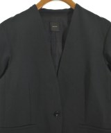 Spick and Span（スピックアンドスパン）ノーカラージャケット 黒 サイズ:34(XS位) レディース/2200668984089