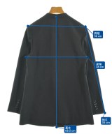 Spick and Span（スピックアンドスパン）ノーカラージャケット 黒 サイズ:34(XS位) レディース/2200668984089