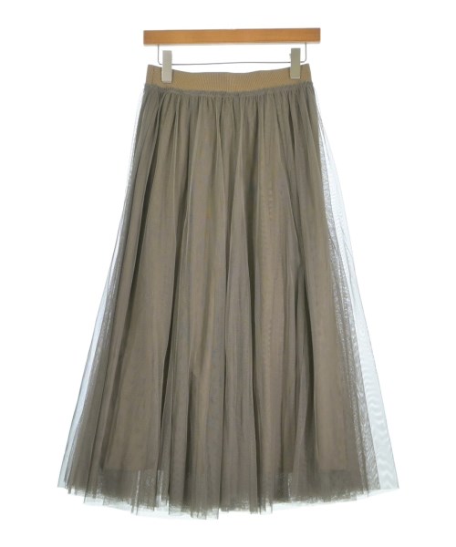 Spick and Span（スピックアンドスパン）ロング・マキシ丈スカート ベージュ サイズ:38(M位) レディース/2200665395444