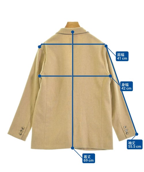 Spick and Span（スピックアンドスパン）テーラードジャケット ベージュ サイズ:36(S位) レディース/2200668902021