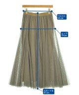 Spick and Span（スピックアンドスパン）ロング・マキシ丈スカート グレー サイズ:38(M位) レディース/2200669780178