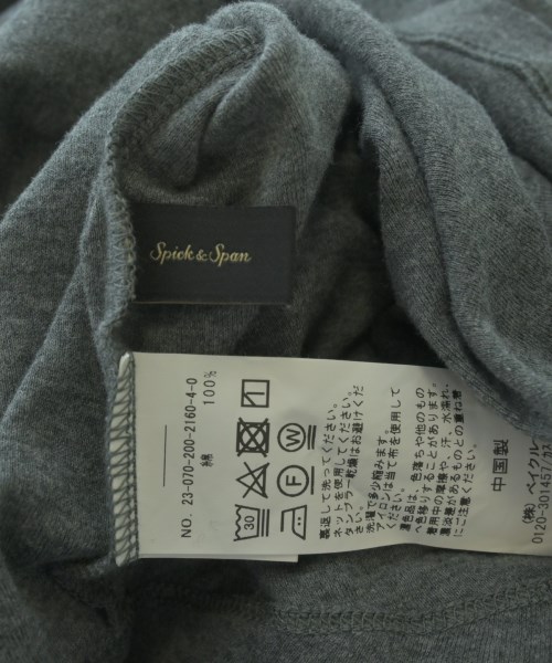 Spick and Span（スピックアンドスパン）Tシャツ・カットソー グレー サイズ:-(S位) レディース/2200672370236