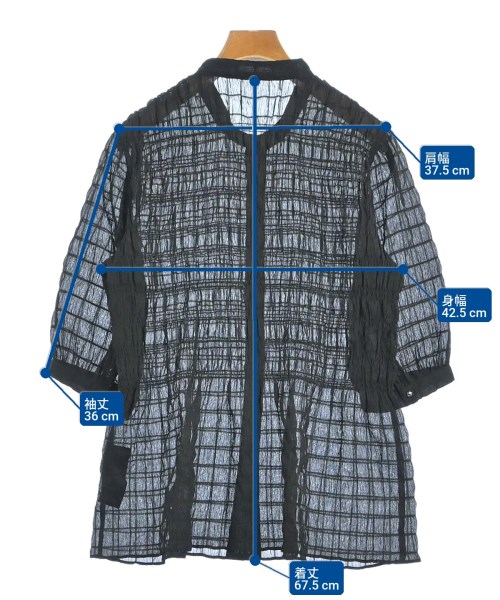 Spick and Span（スピックアンドスパン）ブラウス 黒 サイズ:F レディース/2200674205086