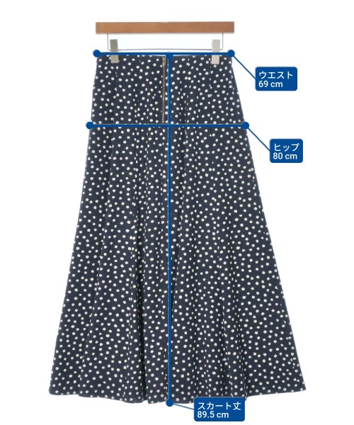 Spick and Span（スピックアンドスパン）ロング・マキシ丈スカート 紺 サイズ:38(M位) レディース/2200674607033