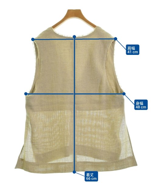 Spick and Span（スピックアンドスパン）ベスト ベージュ サイズ:F レディース/2200671839147