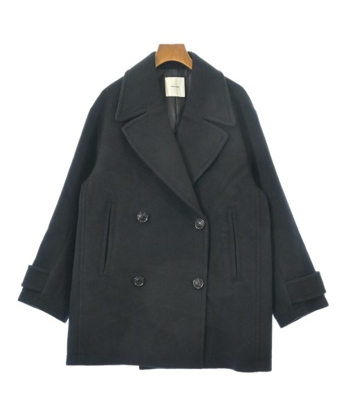 Spick and Span(スピックアンドスパン)ピーコート 黒 サイズ:36(S位)/2200667567023
