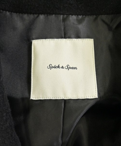 Spick and Span（スピックアンドスパン）ピーコート 黒 サイズ:36(S位) レディース/2200667567023