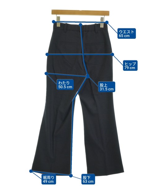 Spick and Span（スピックアンドスパン）スラックス 紺 サイズ:34(XS位) レディース/2200670375042