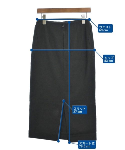 Spick and Span（スピックアンドスパン）ロング・マキシ丈スカート 黒 サイズ:36(S位) レディース/2200672513060