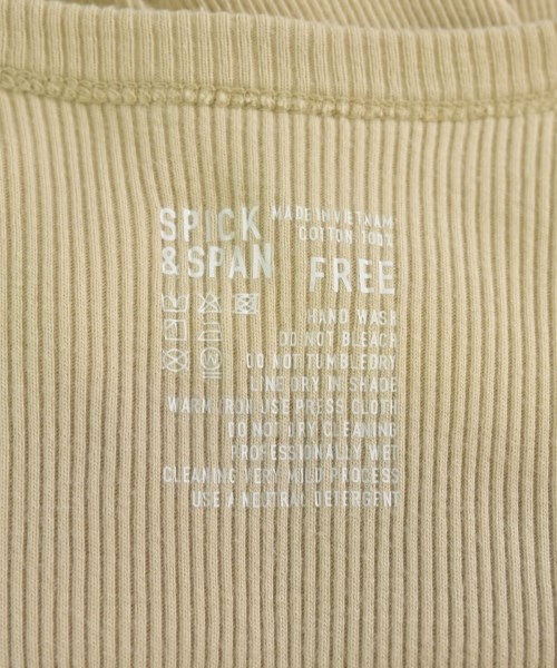 Spick and Span（スピックアンドスパン）タンクトップ ベージュ サイズ:F レディース/2200671142049