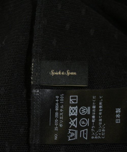 Spick and Span（スピックアンドスパン）ブラウス 黒 サイズ:-(S位) レディース/2200675405034