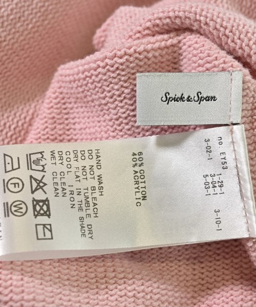 Spick and Span（スピックアンドスパン）ニット・セーター ピンク サイズ:F レディース/2200676294040