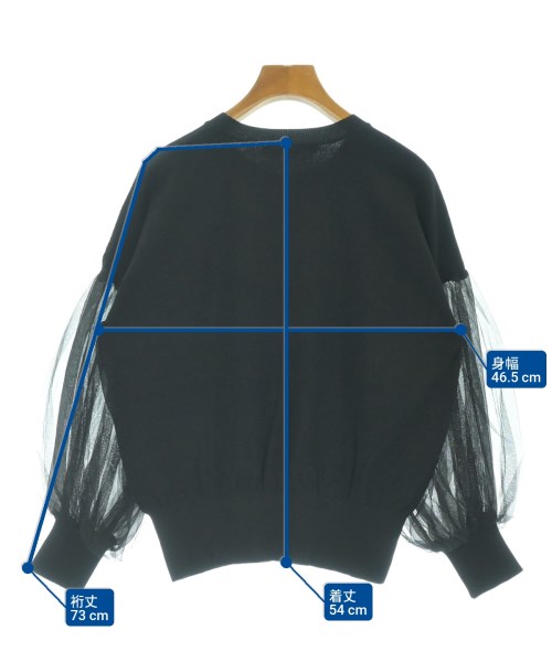 Spick and Span（スピックアンドスパン）ニット・セーター 黒 サイズ:F レディース/2200676527018