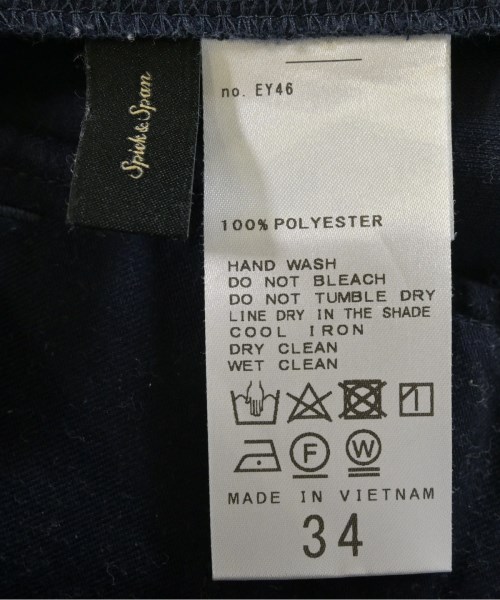 Spick and Span（スピックアンドスパン）スラックス 紺 サイズ:34(XS位) レディース/2200672141119