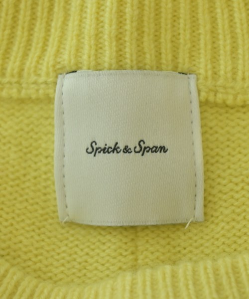 Spick and Span（スピックアンドスパン）ニット・セーター 黄 サイズ:F レディース/2200672246074