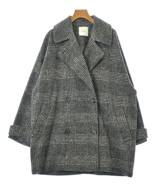 Spick and Span(スピックアンドスパン)ピーコート 黒 サイズ:38(M位)/2200672946035