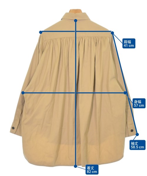 Spick and Span（スピックアンドスパン）カジュアルシャツ ベージュ サイズ:F レディース/2200672070075