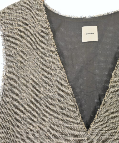 Spick and Span（スピックアンドスパン）ベスト ベージュ サイズ:F レディース/2200672896026