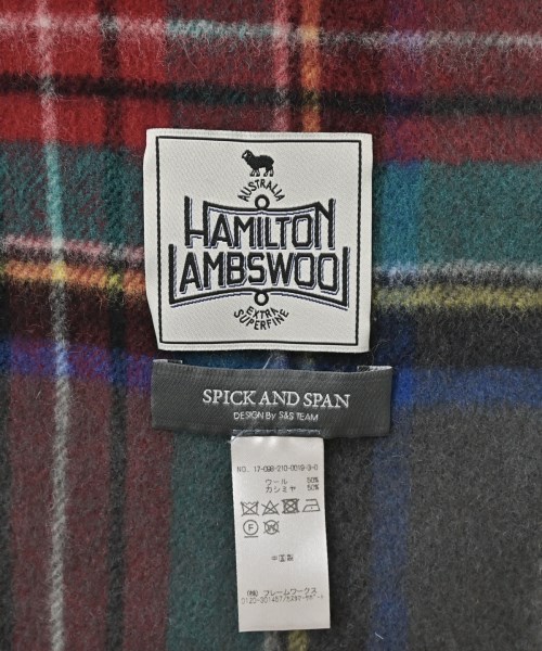 Spick and Span（スピックアンドスパン）マフラー グレー サイズ:- レディース/2200673714046