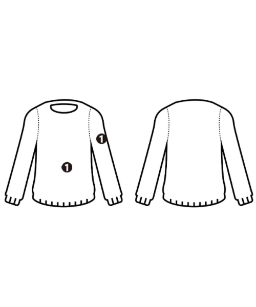 Spick and Span（スピックアンドスパン）ニット・セーター 茶 サイズ:-(XL位) レディース/2200677434056